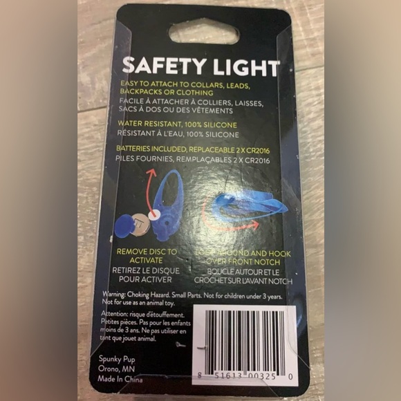 NWT Spunky pup safety light - Picture 2 of 2